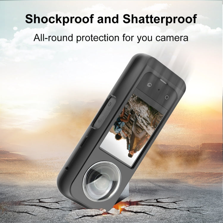 For Insta360 X3 PULUZ Metal Protective Cage Rig Housing Frame with Lens Protector(Black) - free shipping - PMC TechLife - Order now!