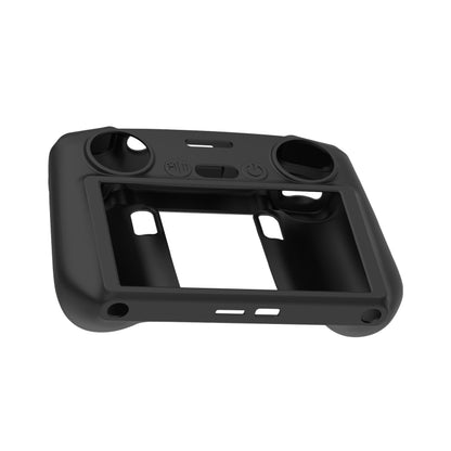 For DJI Mini 4 Pro / Air 3 Remote Control / DJI RC 2 with Screen PULUZ Silicone Protective Case (Black) - Carry Cases & Bags by PULUZ | Online Shopping South Africa | PMC Jewellery | Buy Now Pay Later Mobicred