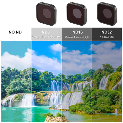 PULUZ Action Camera ND16 Lens Filter For GoPro Hero11 Black / Hero11 Black mini / HERO10 Black / HERO9 Black - Lens Filter by PULUZ | Online Shopping South Africa | PMC Jewellery