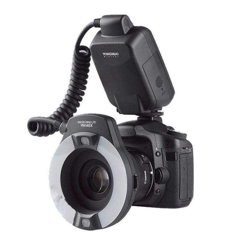 YONGNUO YN-14EX TTL Macro Ring Flash Speedlite for Canon EOS DSLR 5D Mark - free shipping - PMC TechLife - Order now!