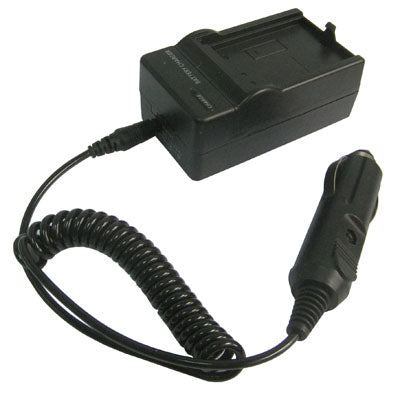 Digital Camera Battery Charger for SANYO DBL50 & FUJI FNP60/ NP120(Black) - Battery Car Charger by PMC TechLife | Online Shopping South Africa | PMC TechLife
