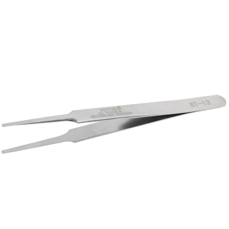 VETUS ST-13 Stainless Steel Tweezers - Tweezers by VETUS | Online Shopping South Africa | PMC Jewellery