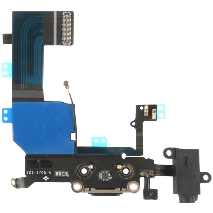 2 in 1 for iPhone 5C (Original Tail Connector Charger + Original Headphone Audio Jack Ribbon) Flex Cable - iPhone 5 Parts by PMC TechLife | Online Shopping South Africa | PMC TechLife