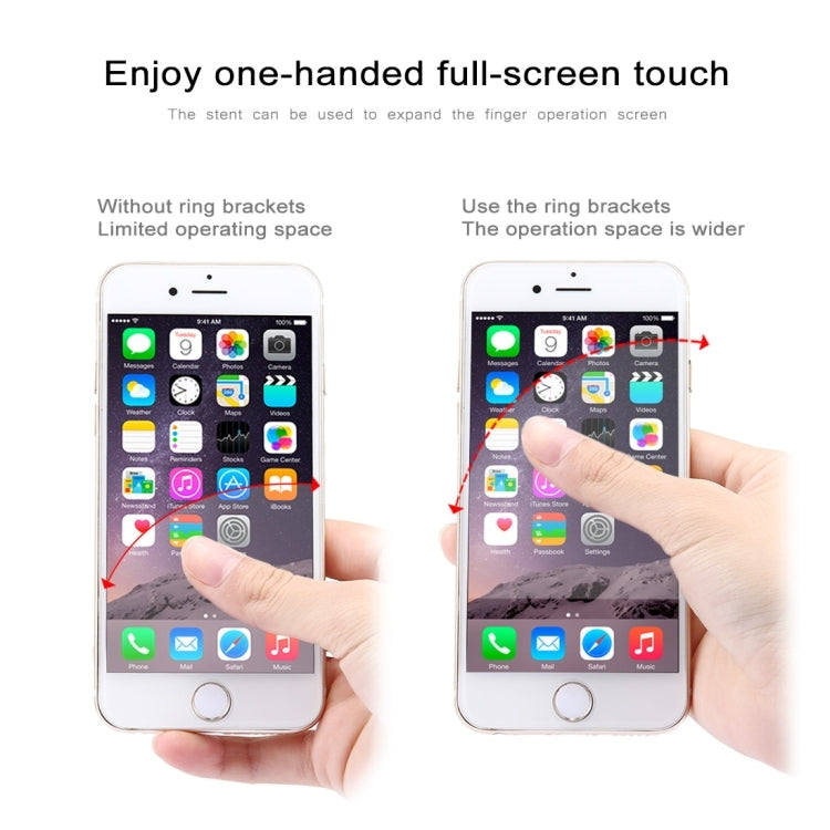 Universal Mini Foldable Holder Stand with Finger Grip(Magenta) - Ring Holder by PMC TechLife | Online Shopping South Africa | PMC TechLife