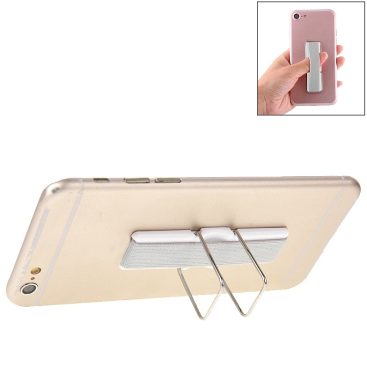 Universal Mini Foldable Holder Stand with Finger Grip(Silver) - Ring Holder by PMC TechLife | Online Shopping South Africa | PMC TechLife