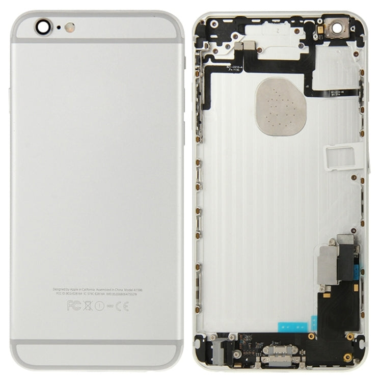 Full Housing Back Cover for iPhone 6 Plus(Silver) - iPhone 6/6 Plus Parts by PMC TechLife | Online Shopping South Africa | PMC TechLife