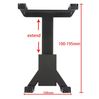 Car Mount Holder Kit Stand For iPad 4，New iPad (iPad 3) / iPad 2 ,iPad ,iPad mini 1 / 2 / 3，Galaxy TAB(Black) - Car Holders by PMC Jewellery | Online Shopping South Africa | PMC Jewellery