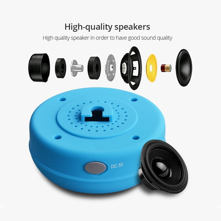 BTS-06 Mini Waterproof IPX4 Bluetooth V2.1 Speaker, Support Handfree Function(Blue) - Waterproof Speaker by PMC TechLife | Online Shopping South Africa | PMC TechLife