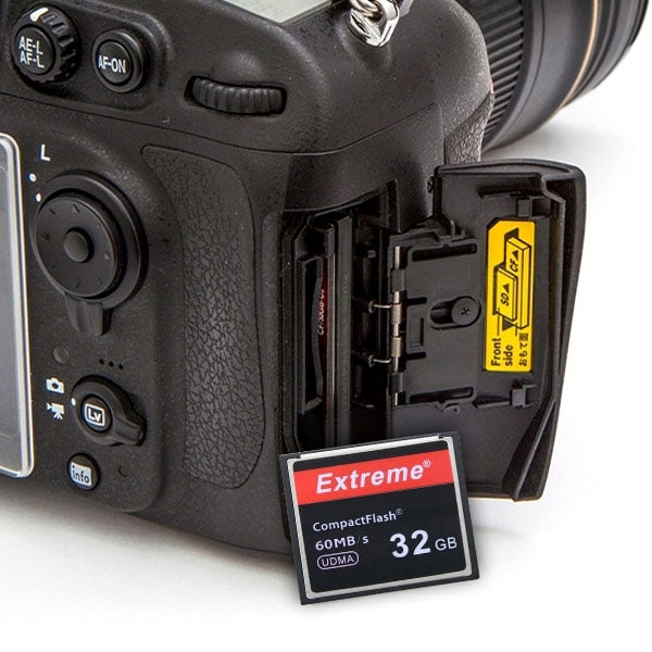 32GB Extreme Compact Flash Card, 400X Read  Speed, up to 60 MB/S (100% Real Capacity) - CF Card by PMC TechLife | Online Shopping South Africa | PMC TechLife | Buy Now Pay Later Mobicred