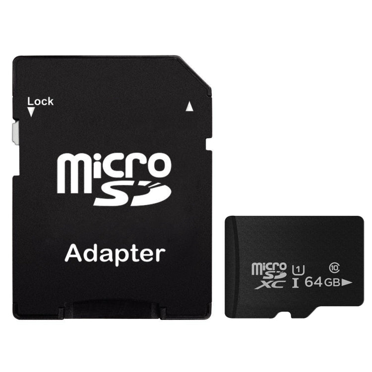 [HK Warehouse] 64GB High Speed Class 10 Micro SD(TF) Memory Card from Taiwan, Write: 8mb/s, Read: 12mb/s (100% Real Capacity) - Micro SD Card by PMC Jewellery | Online Shopping South Africa | PMC Jewellery