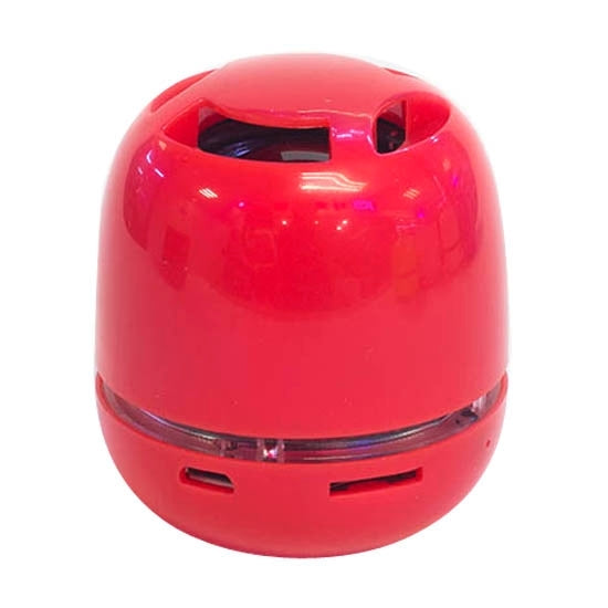 T6 Egg Style Mini Portable LED Light Bluetooth Stereo Speaker, Support TF Card / Handfree Function, For iPhone, Galaxy, Sony, Lenovo, HTC, Huawei, Google, LG, Xiaomi, other Smartphones and all Bluetooth Devices(Red) - Desktop Speaker by PMC Jewellery | Online Shopping South Africa | PMC Jewellery