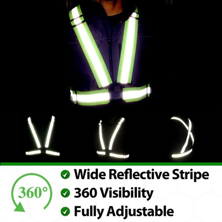 Night Riding Running Flexible Reflective Safety Vest(Purple) - free shipping - PMC TechLife - Order now!