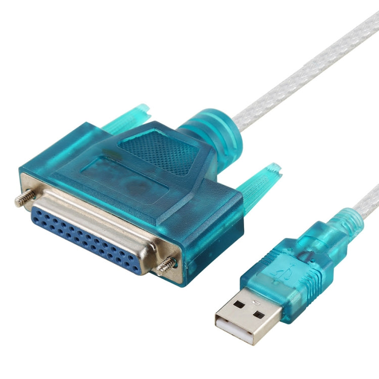 USB 2.0 to DB25 Pin Female Cable, Length: 1.5m - RS485 / RS232 Series by PMC Jewellery | Online Shopping South Africa | PMC Jewellery