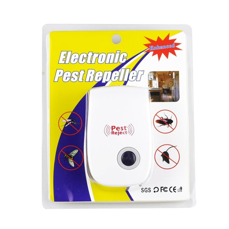 Ultrasonic Electronic Cockroach Mosquito Pest Reject Repeller,EU Plug - Repellents by PMC Jewellery | Online Shopping South Africa | PMC Jewellery