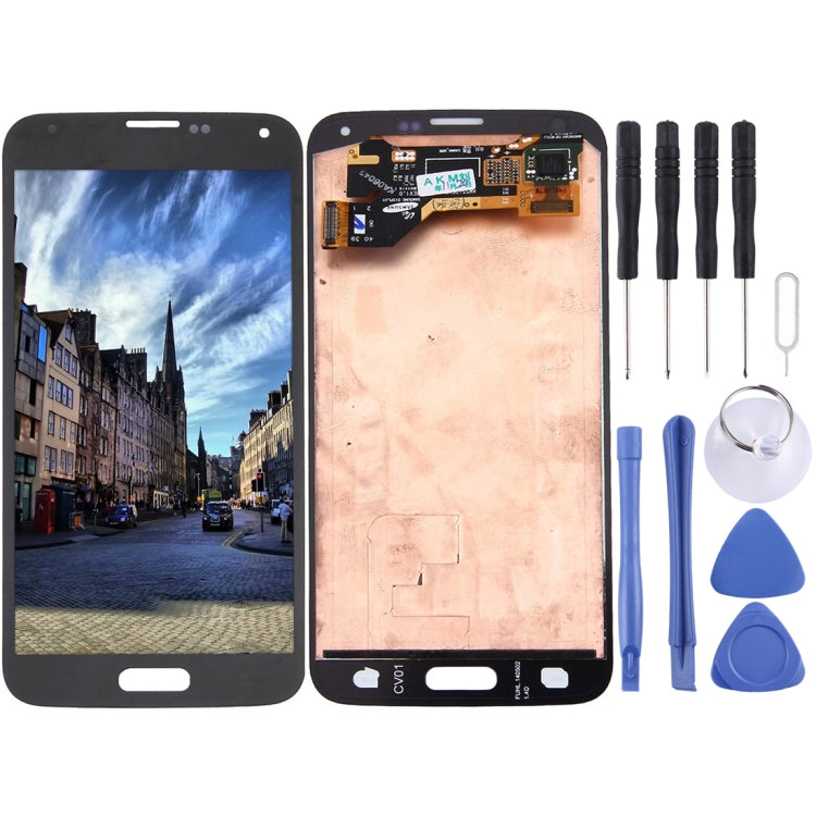 Original LCD Screen and Digitizer Full Assembly for Galaxy S5 / G9006V / G900F / G900A / G900I / G900M / G900V(Black) - LCD Screen by PMC Jewellery | Online Shopping South Africa | PMC Jewellery