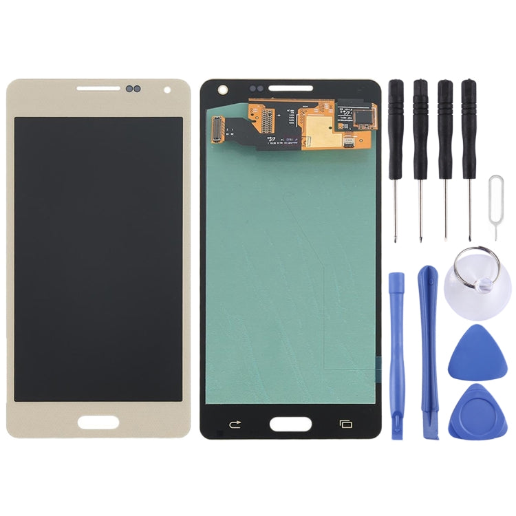 Original LCD Screen and Digitizer Full Assembly for Galaxy A5 / A500, A500F, A500FU, A500M, A500Y, A500YZ, A500F1, A500K, A500S, A500FQ (Gold) - LCD Screen by PMC Jewellery | Online Shopping South Africa | PMC Jewellery