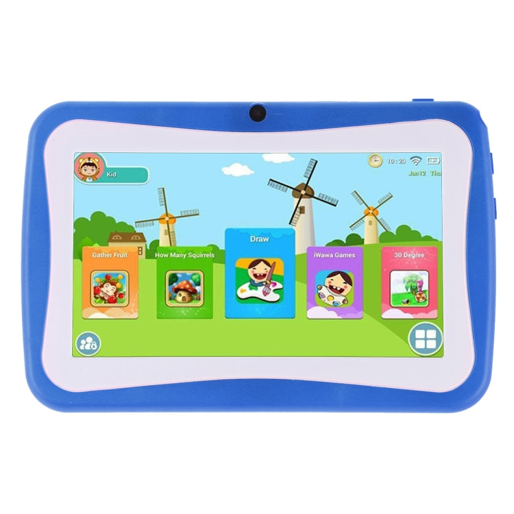Kids Education Tablet PC, 7.0 inch, 1GB+16GB, Android 4.4.2 Allwinner A33 Quad Core 1.3GHz, WiFi, TF Card up to 32GB, Dual Camera(Blue) -  by PMC Jewellery | Online Shopping South Africa | PMC Jewellery