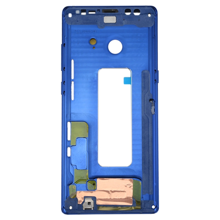 Galaxy Note 8 / N950  Front Housing LCD Frame Bezel Plate(Blue) - Frame Bezel Plate by PMC Jewellery | Online Shopping South Africa | PMC Jewellery