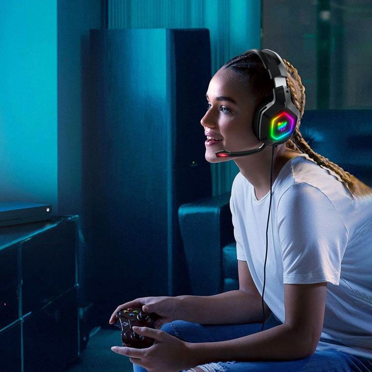 ONIKUMA K10 3.5mm Computer Games Wired Headset with RGB LED Light - free shipping - PMC TechLife - Order now!