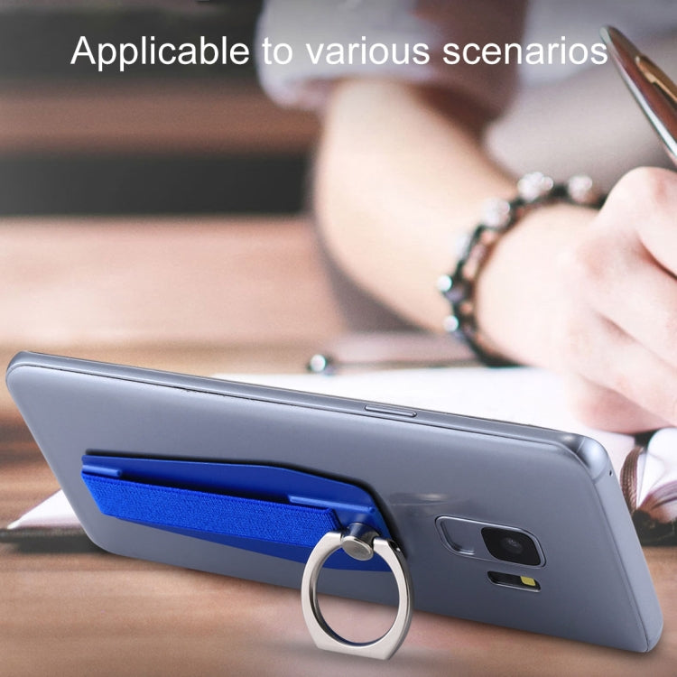 Universal Durable Finger Ring Phone Holder Sling Grip Anti-slip Stand(Blue) - Ring Holder by PMC TechLife | Online Shopping South Africa | PMC TechLife