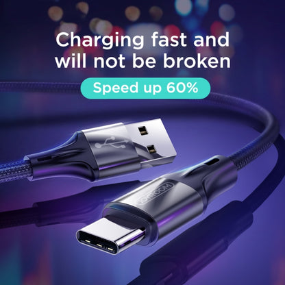 JOYROOM S-1530N1 N1 Series 1.5m 3A USB to USB-C / Type-C Data Sync Charge Cable (Black) - USB-C & Type-C Cable by JOYROOM | Online Shopping South Africa | PMC Jewellery