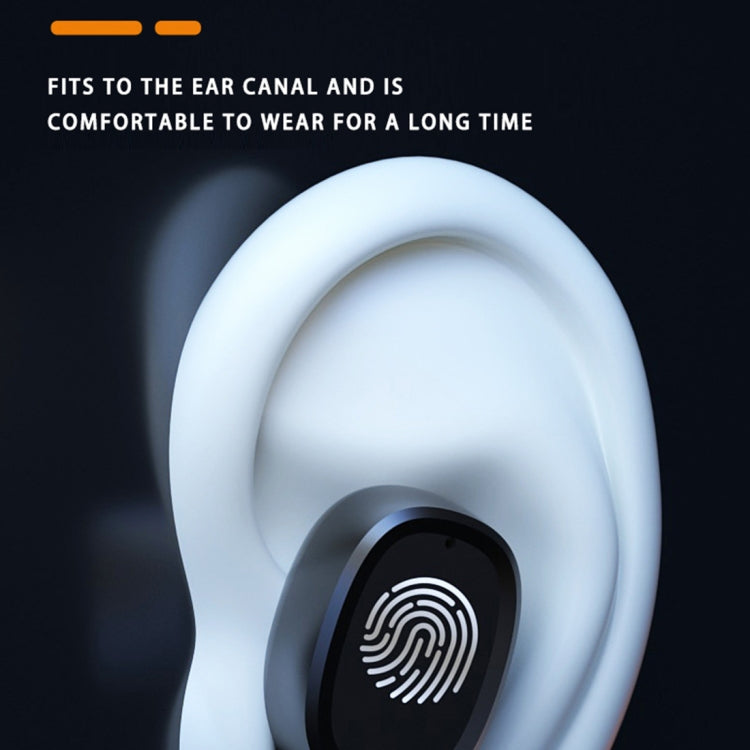 M8 Bluetooth 5.0 TWS Touch Digital Display True Wireless Bluetooth Earphone with Charging Box(White) - TWS Earphone by PMC TechLife | Online Shopping South Africa | PMC TechLife