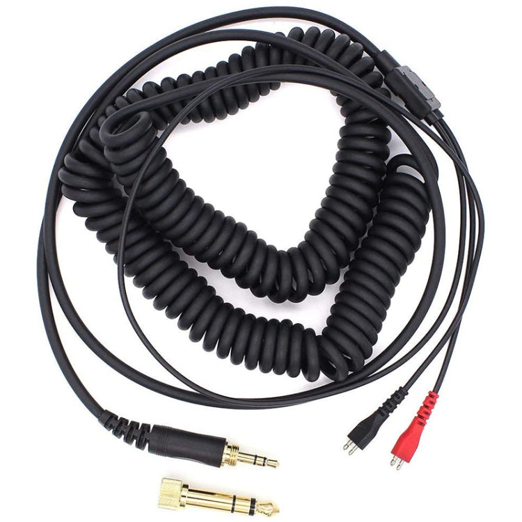 ZS0095 For Sennheiser HD25 / HD560 / HD540 / HD430 / HD250 Earphone Spring Cable, Cable Length: 1.5m-5m - Headset Accessories by PMC TechLife | Online Shopping South Africa | PMC TechLife | Buy Now Pay Later Mobicred