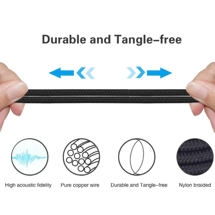 ZS0076 PC Version Gaming Headphone Cable for Sennheiser PC 373D GSP350 GSP500 GSP600 G4ME ONE GAME ZERO - Headset Accessories by PMC TechLife | Online Shopping South Africa | PMC TechLife | Buy Now Pay Later Mobicred