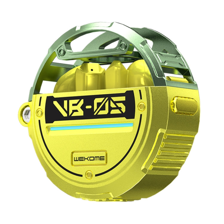 WK VB05 Pioneer Series Wireless Bluetooth Earphones (Yellow) - free shipping - PMC TechLife - Order now!