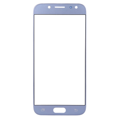 For Galaxy J5 (2017) / J530 Front Screen Outer Glass Lens (Blue) - Outer Glass Lens by PMC Jewellery | Online Shopping South Africa | PMC Jewellery