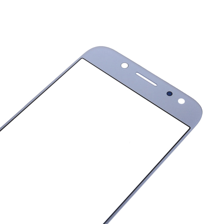 For Galaxy J5 (2017) / J530 Front Screen Outer Glass Lens (Blue) - Outer Glass Lens by PMC Jewellery | Online Shopping South Africa | PMC Jewellery