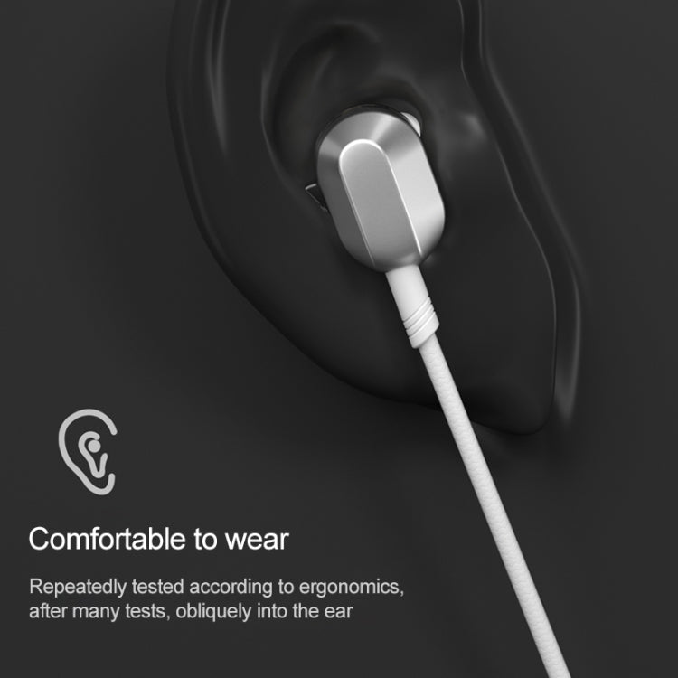 WK Y9 3.5mm In-Ear Double Moving Coil HIFI Stereo Wired Earphone (Black) - In Ear Wired Earphone by WK | Online Shopping South Africa | PMC Jewellery