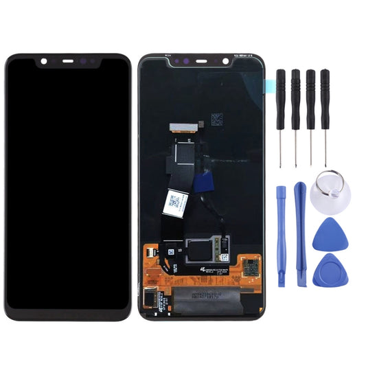 Original LCD Screen for Xiaomi Mi 8 UD / Mi 8 Pro Digitizer Full Assembly with Fingerprint Sensor(Black) - LCD Screen by PMC Jewellery | Online Shopping South Africa | PMC Jewellery