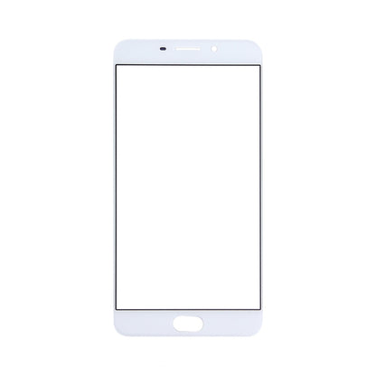 For OPPO R9 / F1 Plus Front Screen Outer Glass Lens (White) - Outer Glass Lens by PMC Jewellery | Online Shopping South Africa | PMC Jewellery