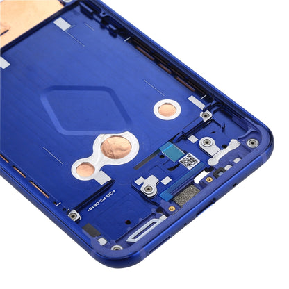 for HTC U11 Front Housing LCD Frame Bezel Plate(Dark Blue) - Full Housing Cover by PMC Jewellery | Online Shopping South Africa | PMC Jewellery