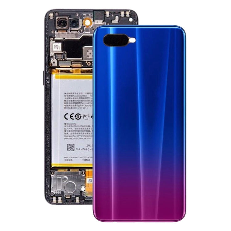 For OPPO K1 / RX17 Neo  Battery Back Cover (Purple) - Back Cover by PMC Jewellery | Online Shopping South Africa | PMC Jewellery