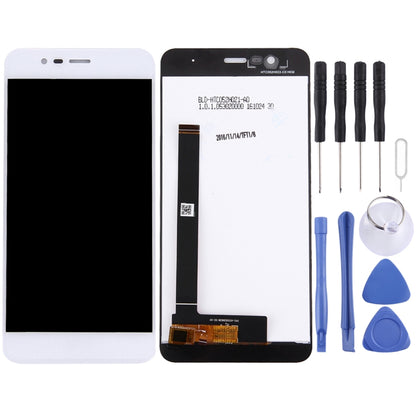 OEM LCD Screen for Asus ZenFone 3 Max / ZC520TL / X008D (038 Version) with Digitizer Full Assembly (White) - LCD Screen by PMC Jewellery | Online Shopping South Africa | PMC Jewellery