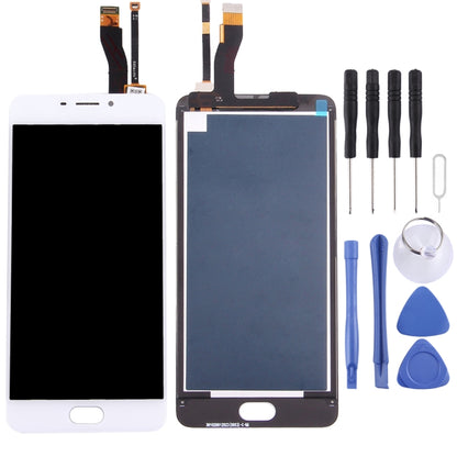 TFT LCD Screen for Meizu M5 Note / Meilan Note 5 with Digitizer Full Assembly(White) - LCD Screen by PMC Jewellery | Online Shopping South Africa | PMC Jewellery