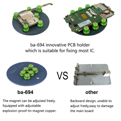 BAKU Universal PCB Fixture Movable Magnetic Jig Board Holder IC Maintenance Repair - Repair Fixture by BAKU | Online Shopping South Africa | PMC Jewellery