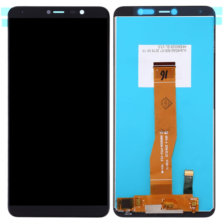 TFT LCD Screen for Wiko Y80 with Digitizer Full Assembly(Black) - For Wiko by PMC Jewellery | Online Shopping South Africa | PMC Jewellery