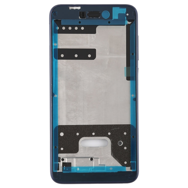 Middle Frame Bezel Plate with Side Keys for Huawei Honor 8 Lite(Blue) - Full Housing Cover by PMC Jewellery | Online Shopping South Africa | PMC Jewellery