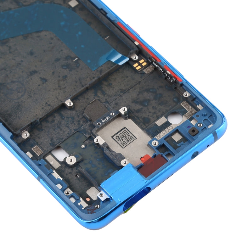 Front Housing LCD Frame Bezel Plate for Xiaomi Redmi K20 / Redmi K20 Pro / Mi 9T / Mi 9T Pro (Blue) - Frame Bezel Plate by PMC Jewellery | Online Shopping South Africa | PMC Jewellery