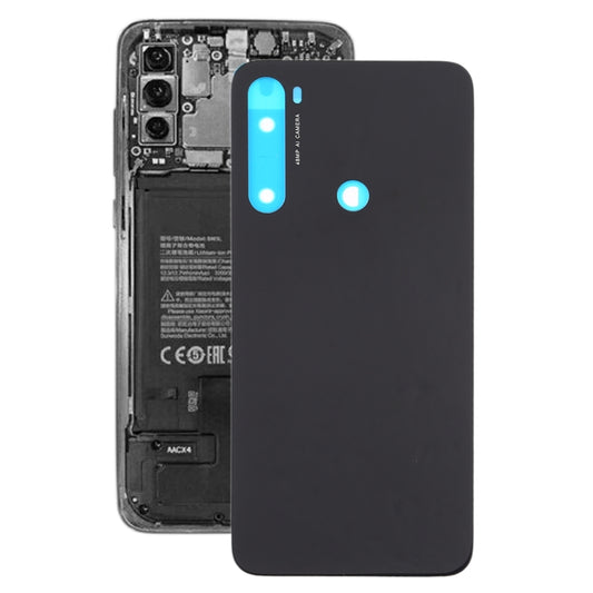 Battery Back Cover for Xiaomi Redmi Note 8(Black) - Back Cover by PMC Jewellery | Online Shopping South Africa | PMC Jewellery