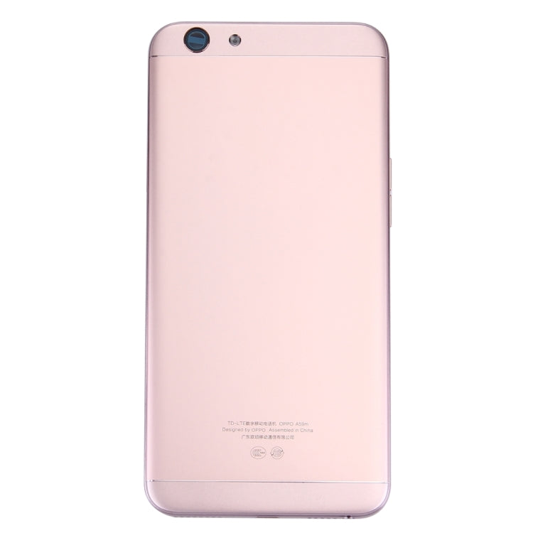 For OPPO A59 / F1s Battery Back Cover (Pink) - Back Cover by PMC Jewellery | Online Shopping South Africa | PMC Jewellery