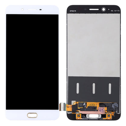 TFT LCD Screen for OPPO R9s Plus Digitizer Full Assembly (White) - LCD Screen by PMC Jewellery | Online Shopping South Africa | PMC Jewellery