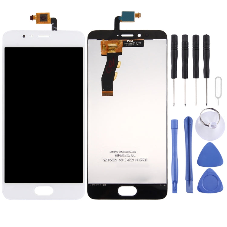 For Meizu M5s / Meilan 5s Original LCD Screen + Original Touch Panel(White) - LCD Screen by PMC Jewellery | Online Shopping South Africa | PMC Jewellery