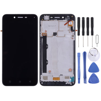 OEM LCD Screen for Lenovo Vibe K5 Plus A6020A46 A6020l36 A6020l37 Digitizer Full Assembly with Frame (Black) - LCD Screen by PMC Jewellery | Online Shopping South Africa | PMC Jewellery