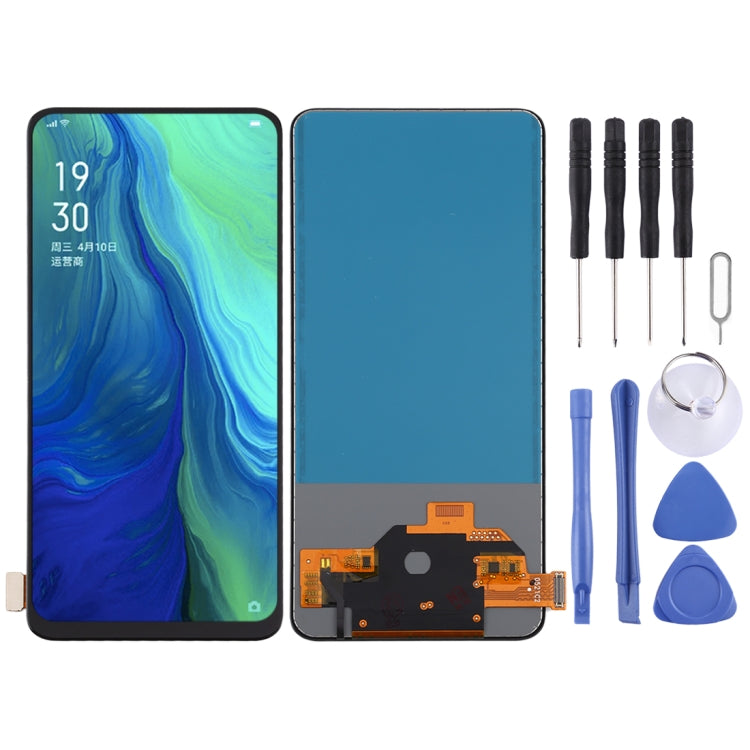 TFT Material LCD Screen and Digitizer Full Assembly (No Fingerprint Identification) For OPPO Reno - LCD Screen by PMC Jewellery | Online Shopping South Africa | PMC Jewellery
