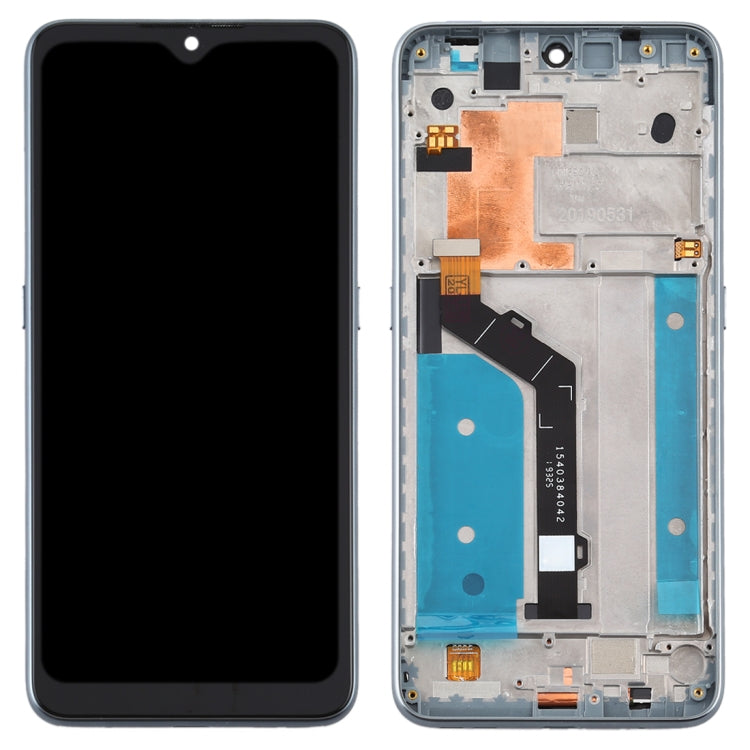 TFT LCD Screen for Nokia 6.2 TA-1198 TA-1200 TA-1187 TA-1201 Digitizer Full Assembly with Frame (Silver) - LCD Screen by PMC Jewellery | Online Shopping South Africa | PMC Jewellery