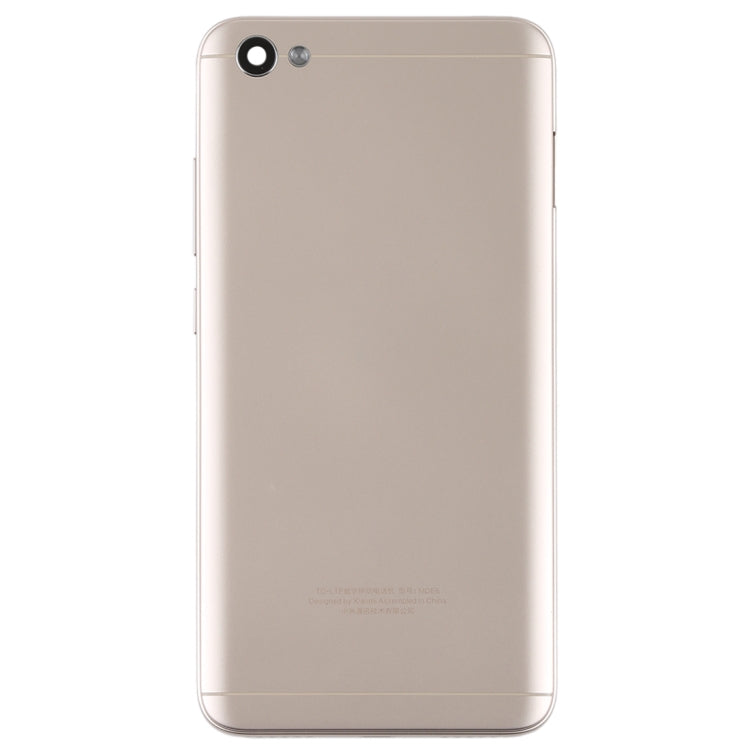 Back Cover with Camera Lens & Side Keys for Xiaomi Redmi Note 5A(Gold) - Back Cover by PMC Jewellery | Online Shopping South Africa | PMC Jewellery